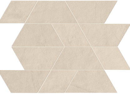 Spectrum in Beige Mosaic 14x12 Satin