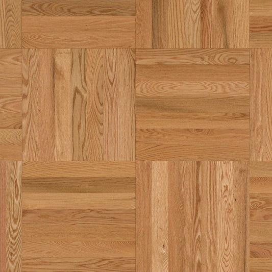 Admiration Engineered - Red Oak in Golden - 5" Herringbone Smooth Hardwood