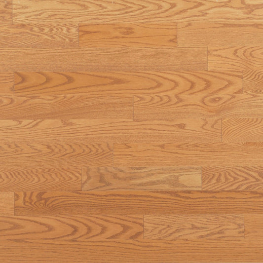 Admiration Engineered - Red Oak in Golden - 3 1/4" Smooth Hardwood