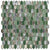 Royal Gems in Regal Jade Glass Tile