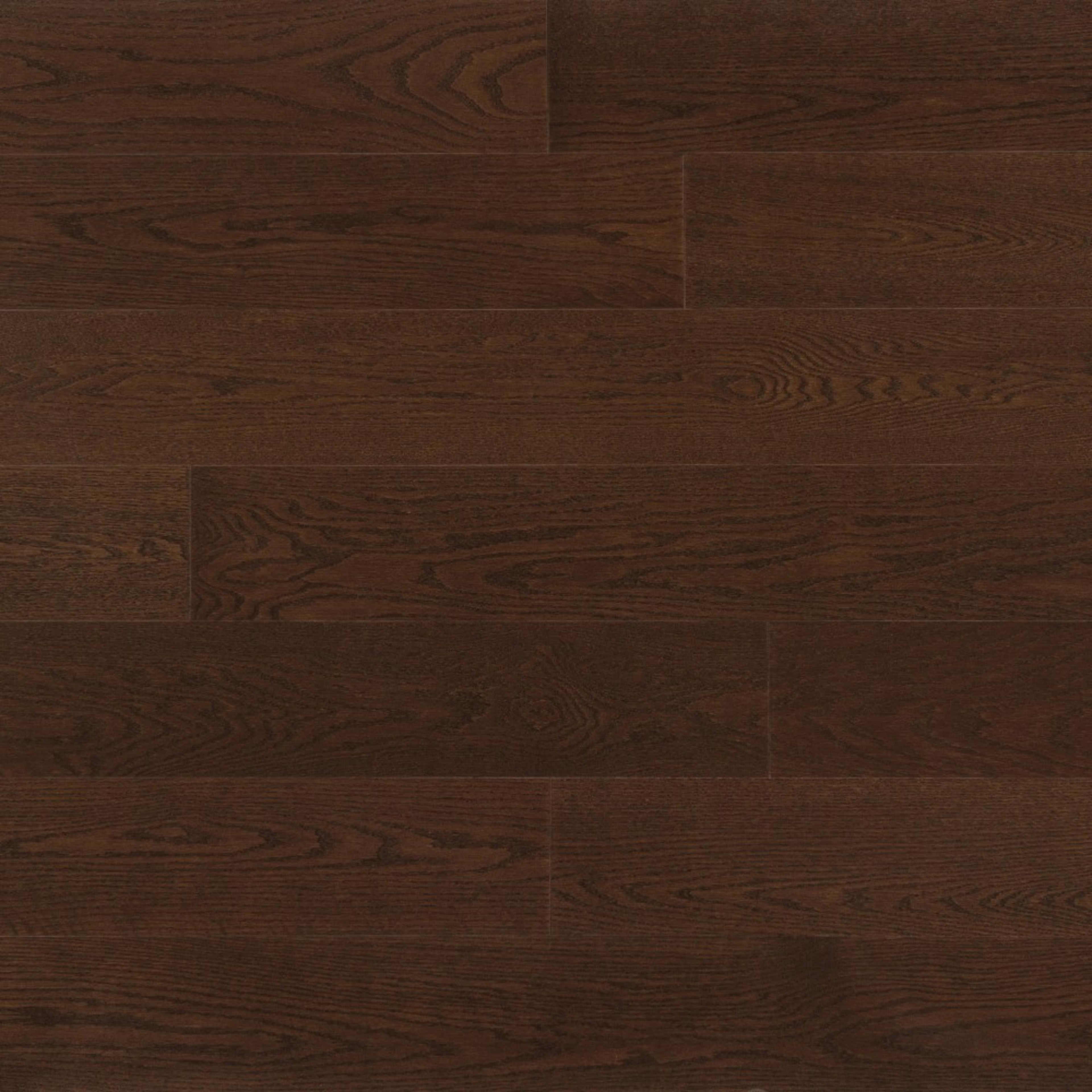 Admiration Engineered - Red Oak in Havana - 5" Smooth Hardwood
