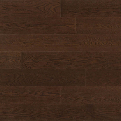 Admiration Engineered - Red Oak in Havana - 5" Smooth Hardwood