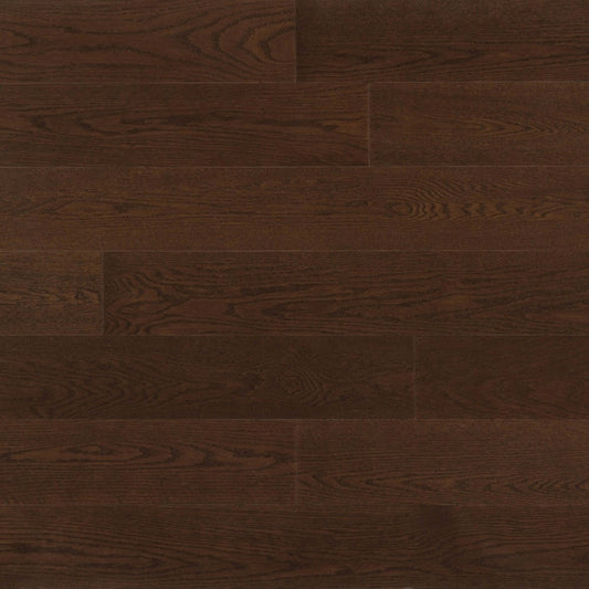 Admiration Engineered - Red Oak in Havana - 3 1/4" Smooth Hardwood