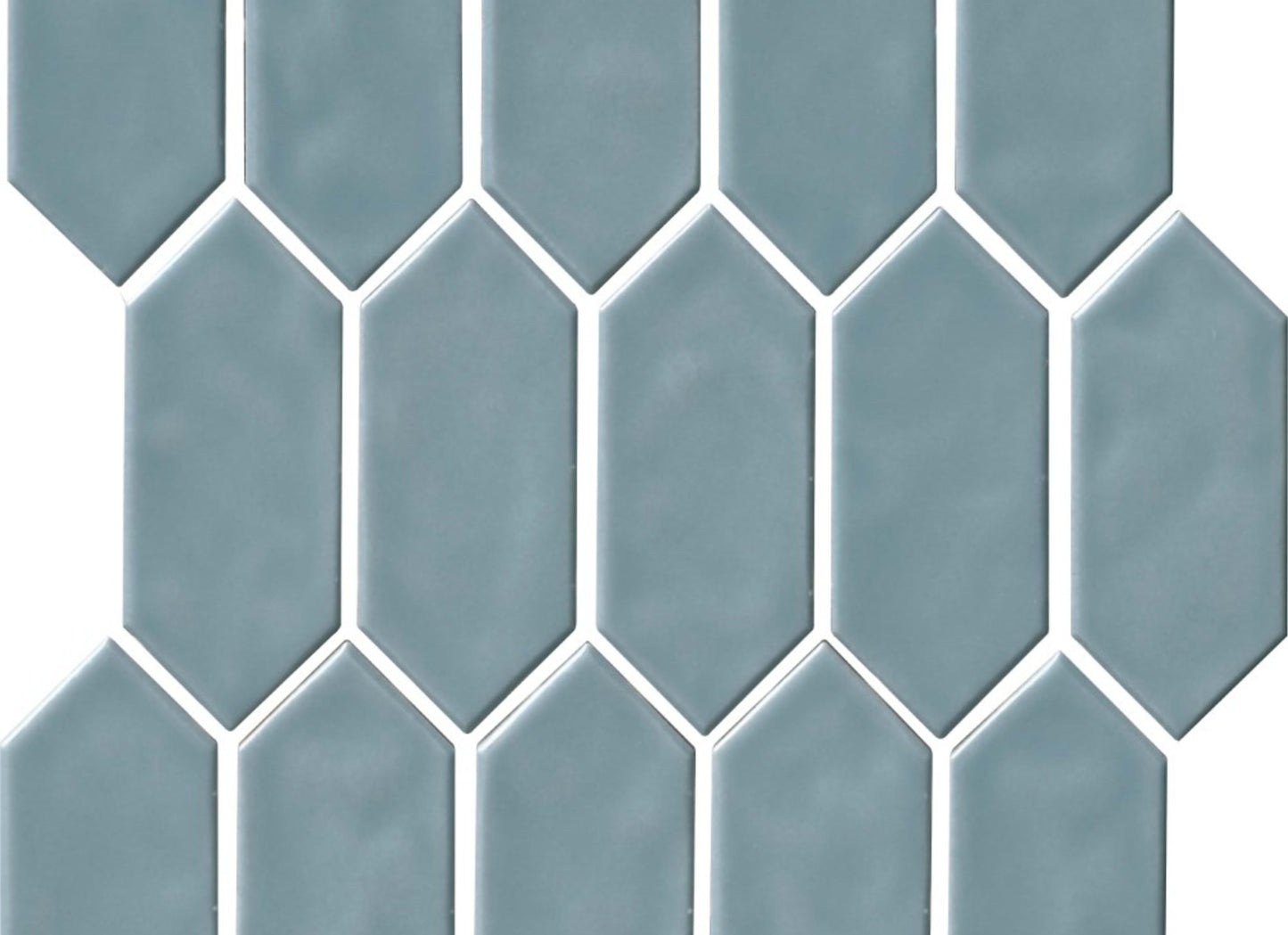 Regina in Light Blue Mosaic Picket