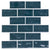 Regina in Dark Blue Mosaic Brick-Joint Tile