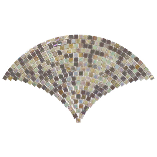 Fantasy in Splendor Fanfare Glass Tile