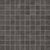 Epitome in Charcoal Mosaic 1x1 Tile
