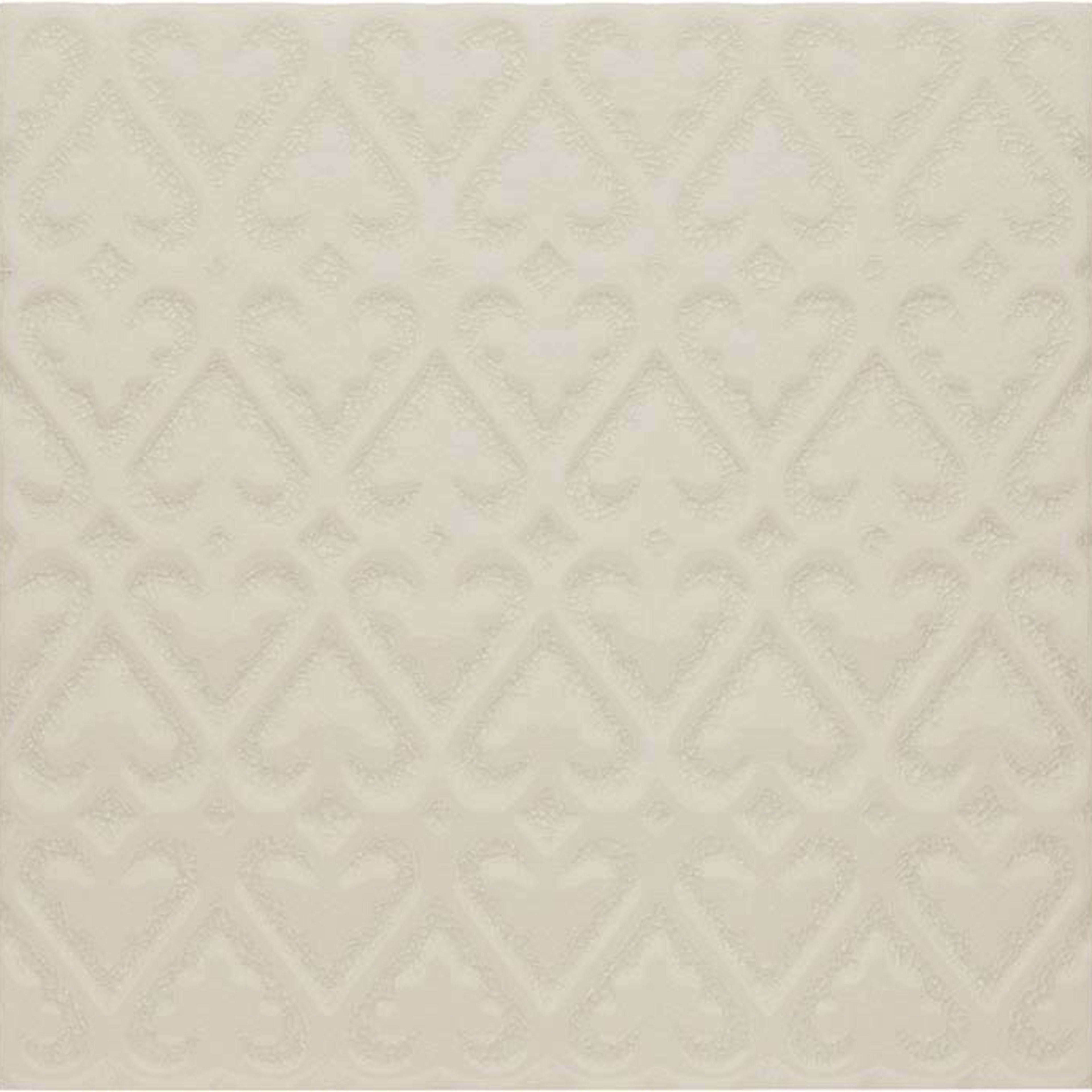 Sanibel in White Sand Deco Persian Tile