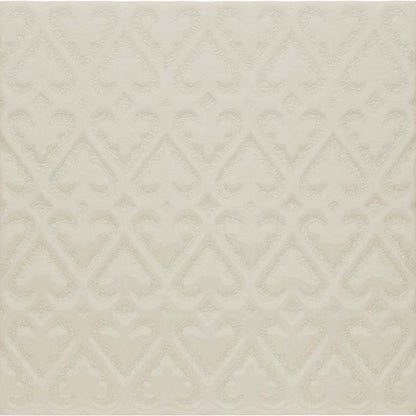 Sanibel in White Sand Deco Persian Tile