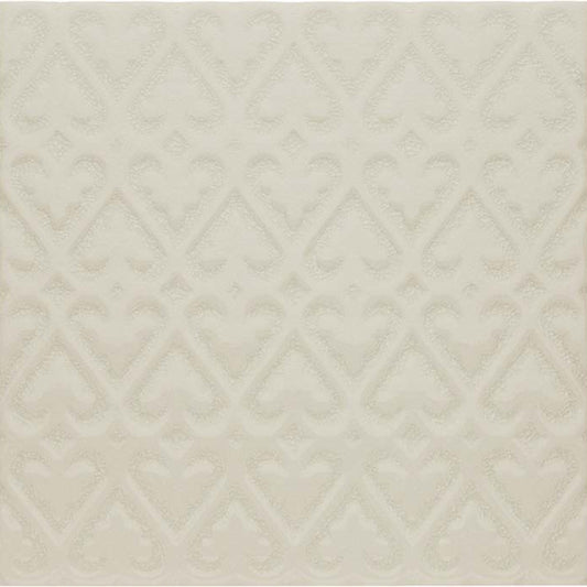 Sanibel in White Sand Deco Persian Tile