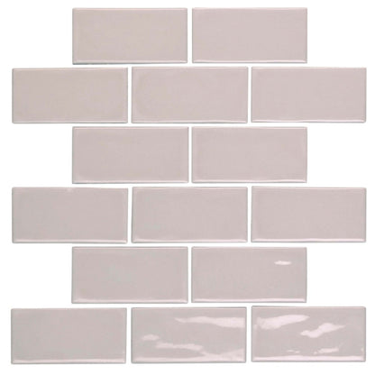 Regina in Sand Mosaic Brick-Joint Tile