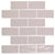 Regina in Sand Mosaic Brick-Joint Tile