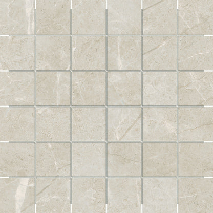 Chateau in Wheatfield Mosaic Tile