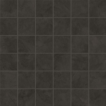 Spectrum in Black Mosaic 2x2 Tile