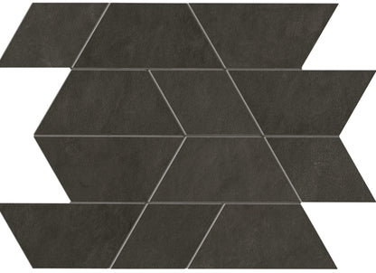 Spectrum in Black Mosaic 14x12 Satin