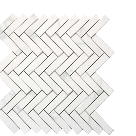 Corona Deluxe in Natural - Herringbone Tile