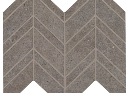 Gallery in Dark Gray Mosaic Chevron
