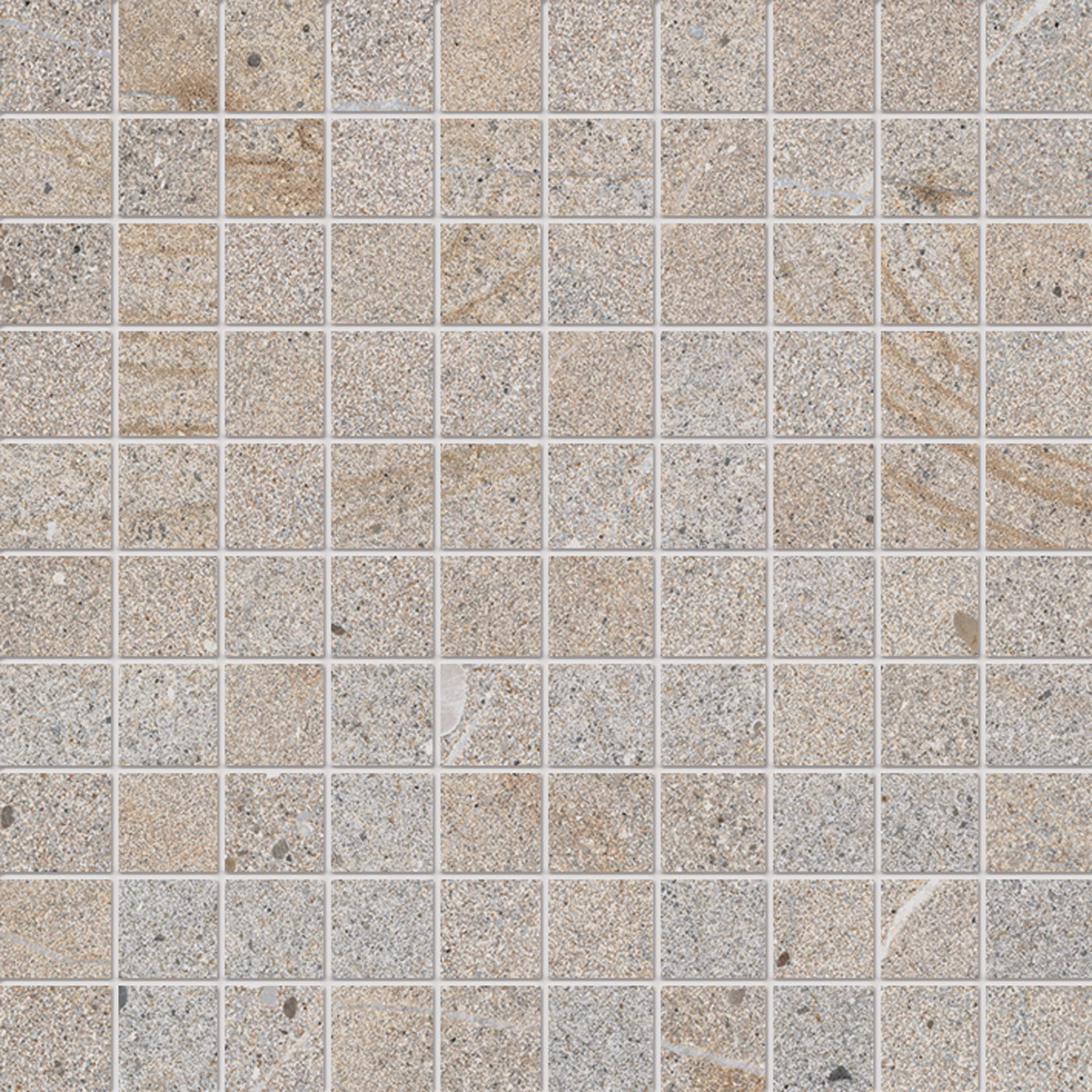 Epitome in Gold Mosaic 1x1 Tile