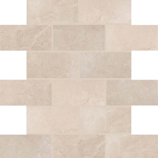 Core Fundamentals - Advantage in Mural Taupe 2"x4" Brick Joint Tile