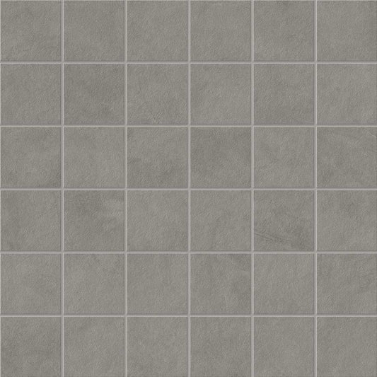 Spectrum in Grey Mosaic 2x2 Tile