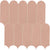 Spectrum in Peach Mosaic 12x12 Tile