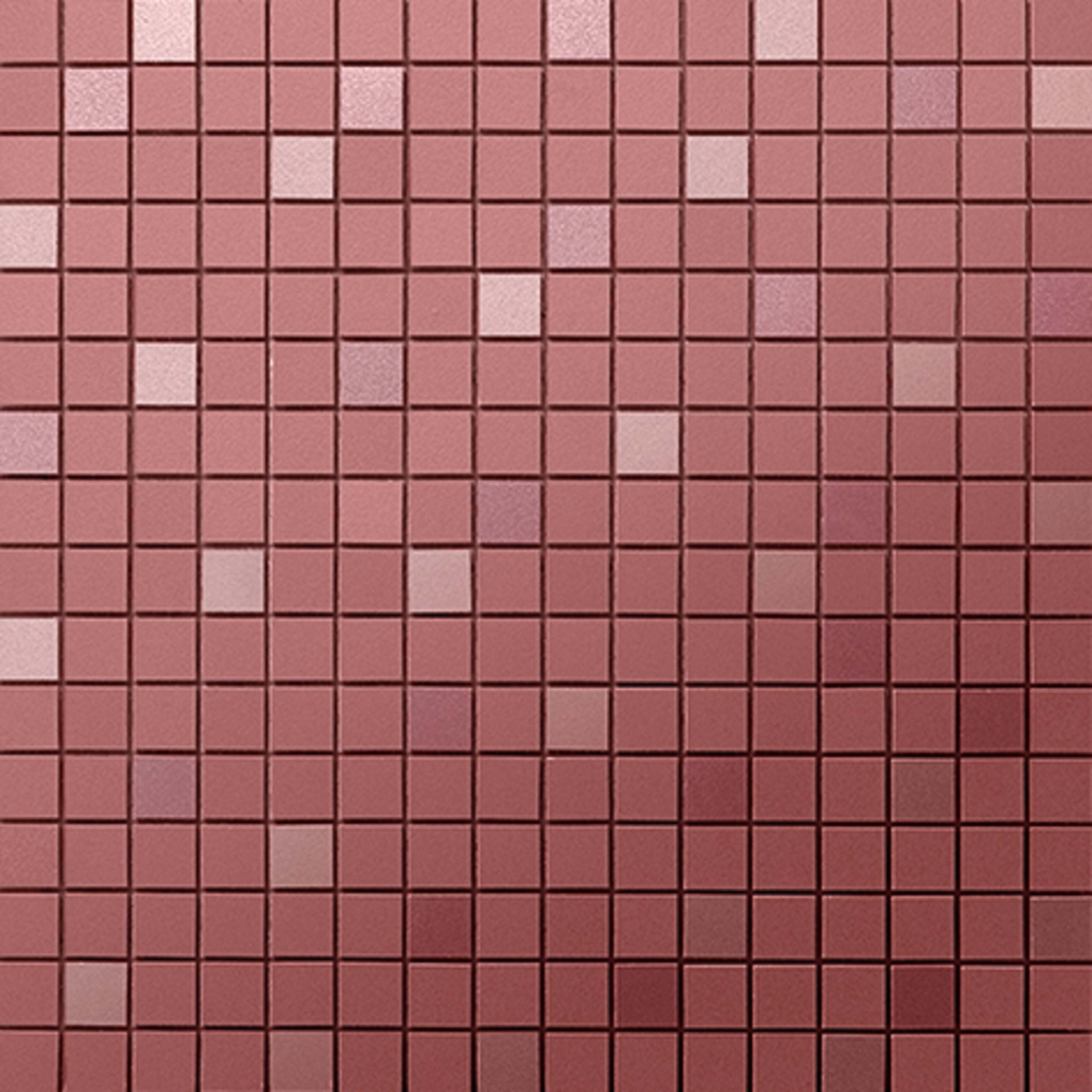 Spectrum in Red Mosaic 1x1 Tile