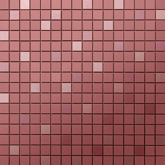 Spectrum in Red Mosaic 1x1 Tile