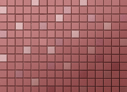 Spectrum in Red Mosaic 1x1