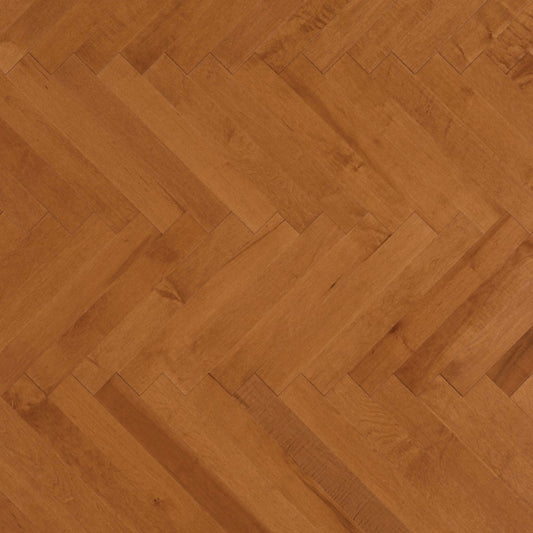 Admiration Engineered - Maple in Nevada - 5" Herringbone Smooth Hardwood