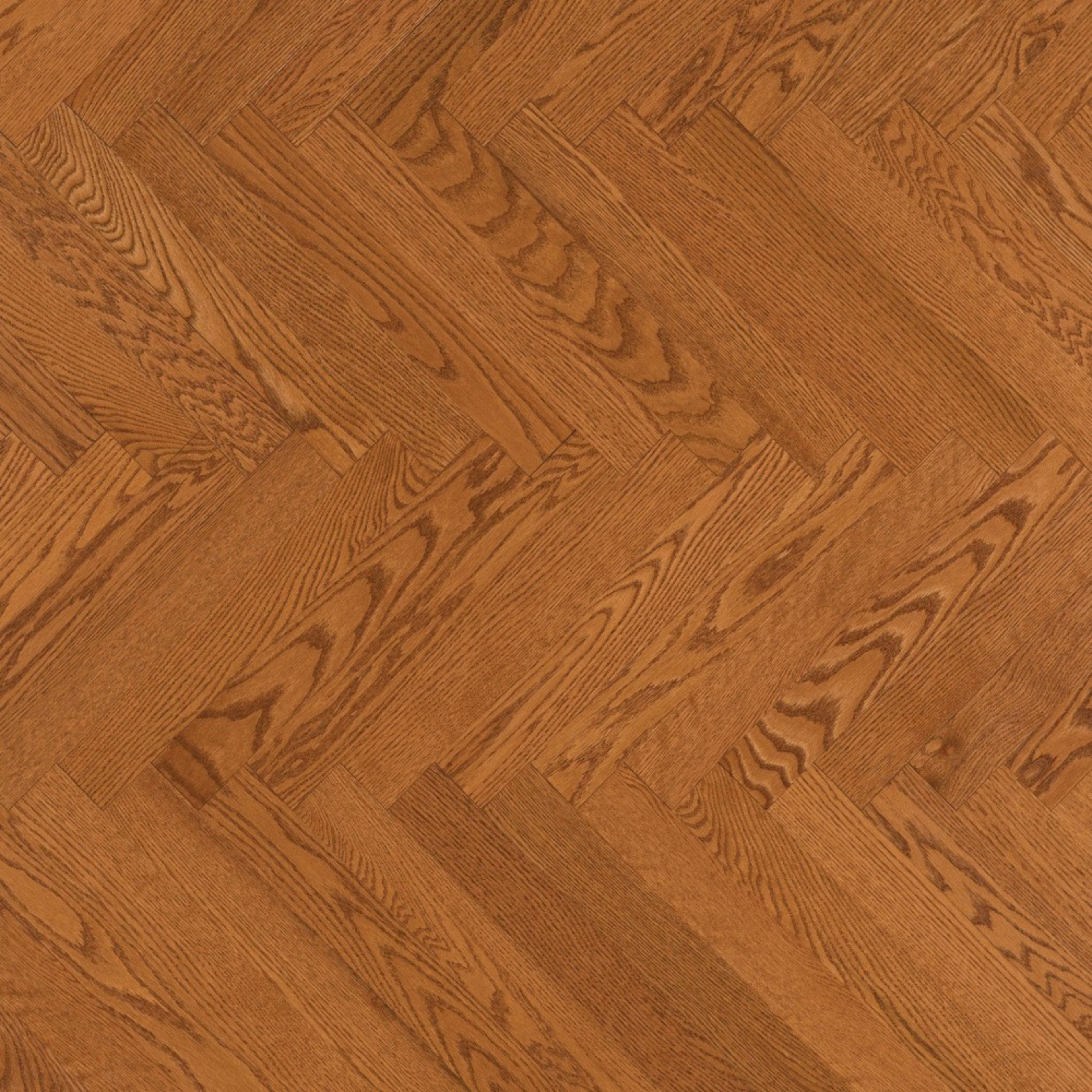 Admiration Engineered - Red Oak in Nevada - 5" Herringbone Smooth Hardwood