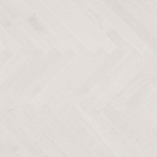 Admiration Engineered - Maple in Nordic - 5" Herringbone Smooth Hardwood