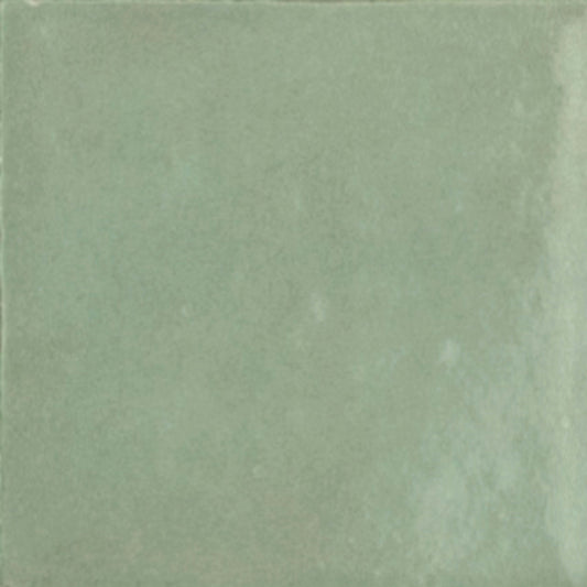 Casablanca in Teal 4"x4" Tile