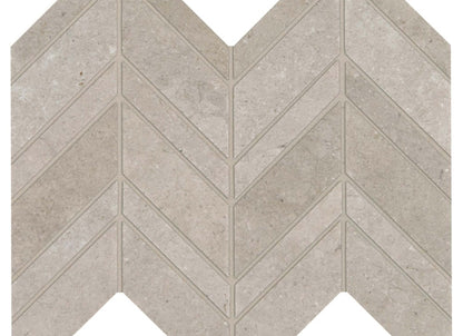 Gallery in Light Gray Mosaic Chevron