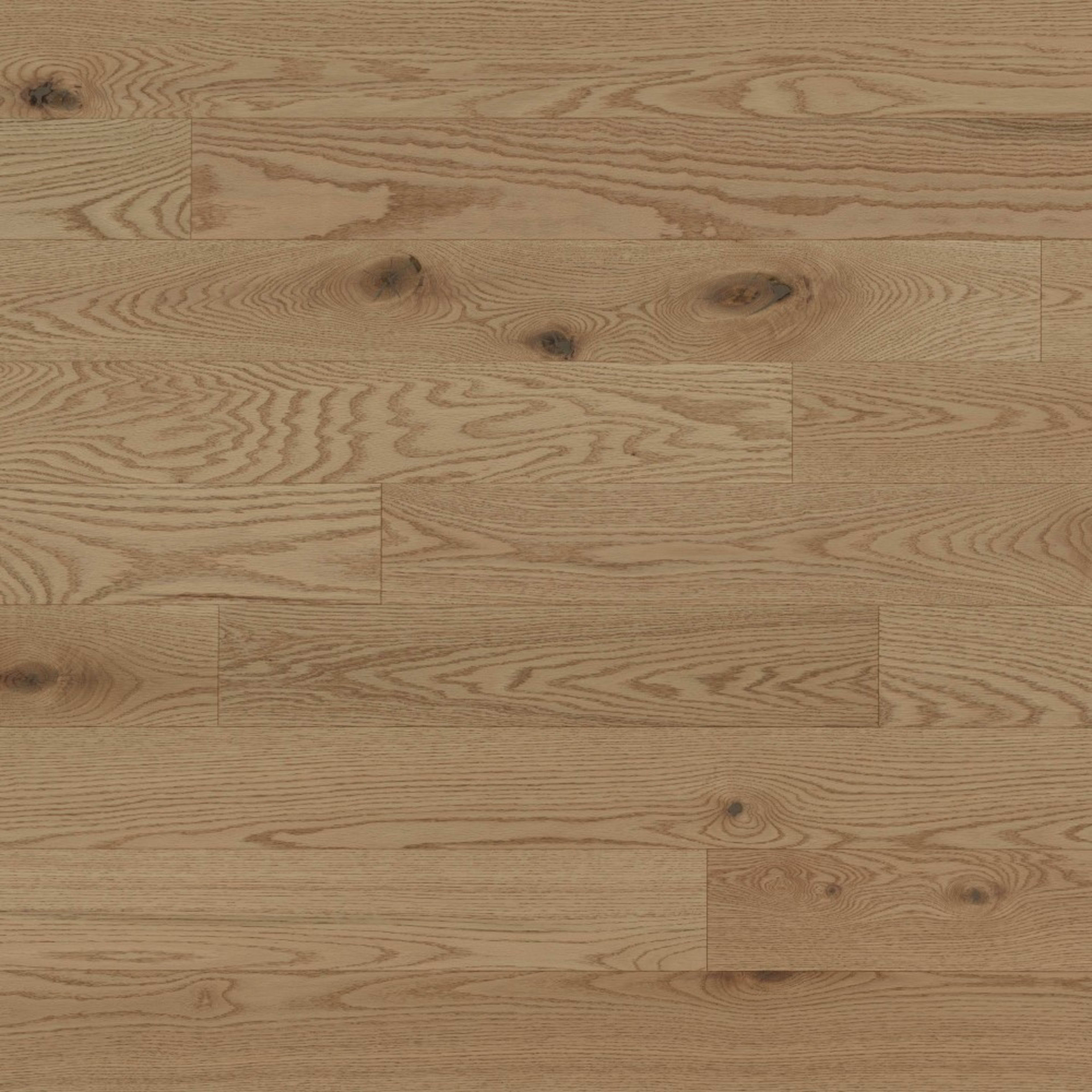 Sweet Memories Engineered - Red Oak Duramatt in Paddle Ball - 6 1/2" Brushed Hardwood