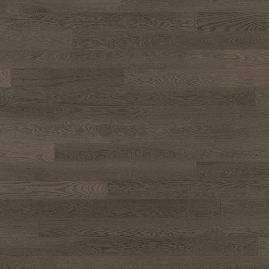 Admiration Engineered - Red Oak in Platinum - 3 1/4" Smooth Hardwood