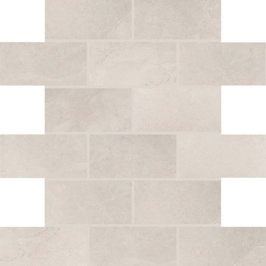 Core Fundamentals - Advantage in Portrait White 2"x4" Brick Joint Tile