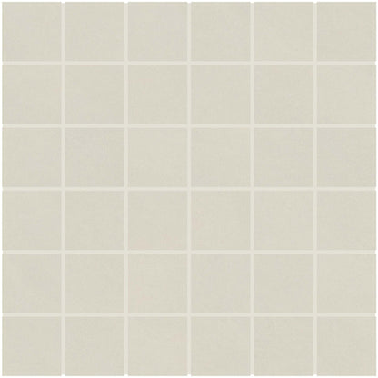 Rift in White Mosaic 2x2 Tile
