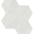 Niles in Light Grey Mosaic 6" Hex Tile