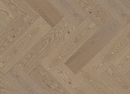 Admiration Engineered - Red Oak in Rio - 5" Herringbone Brushed