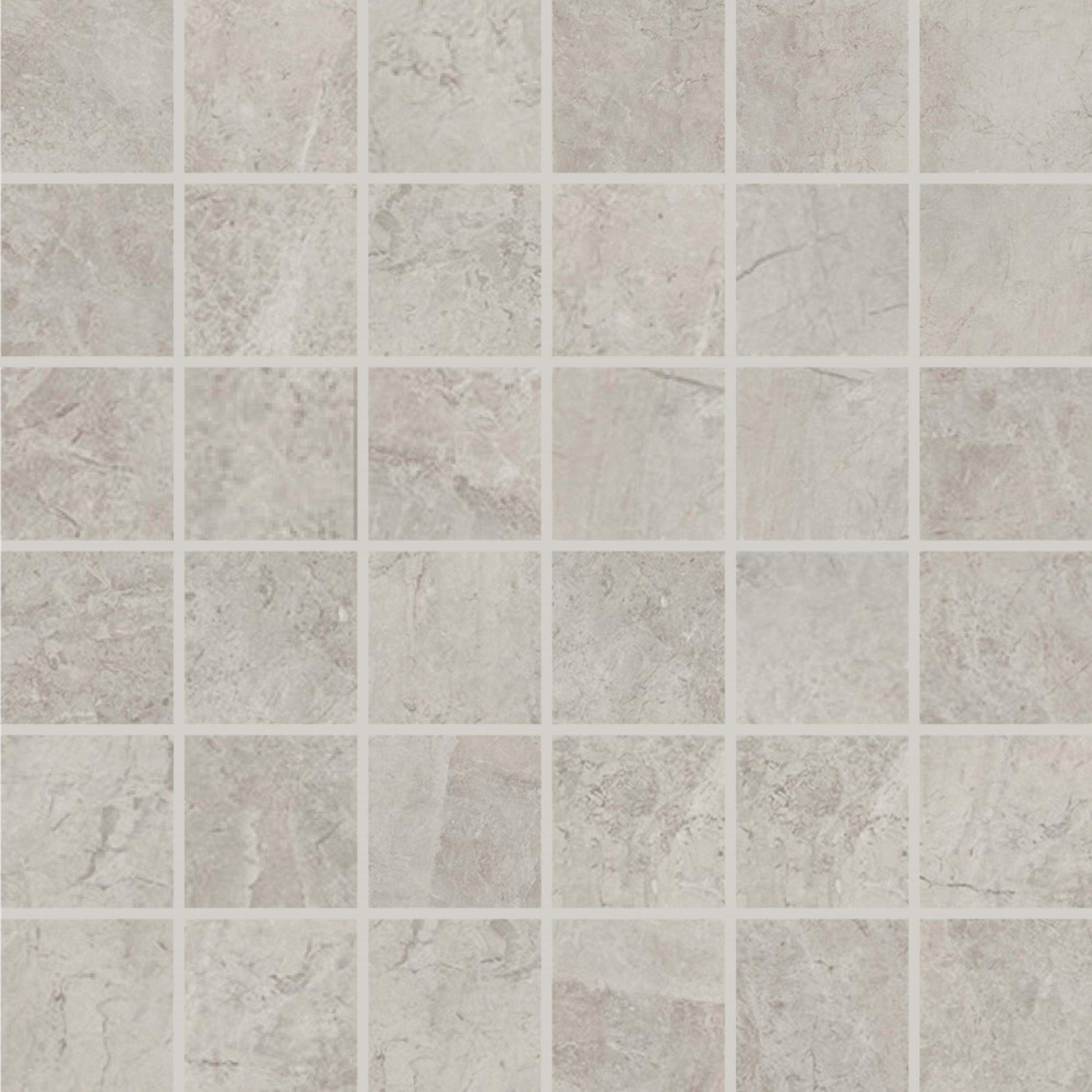 Transition in Moonstone Mosaic Tile