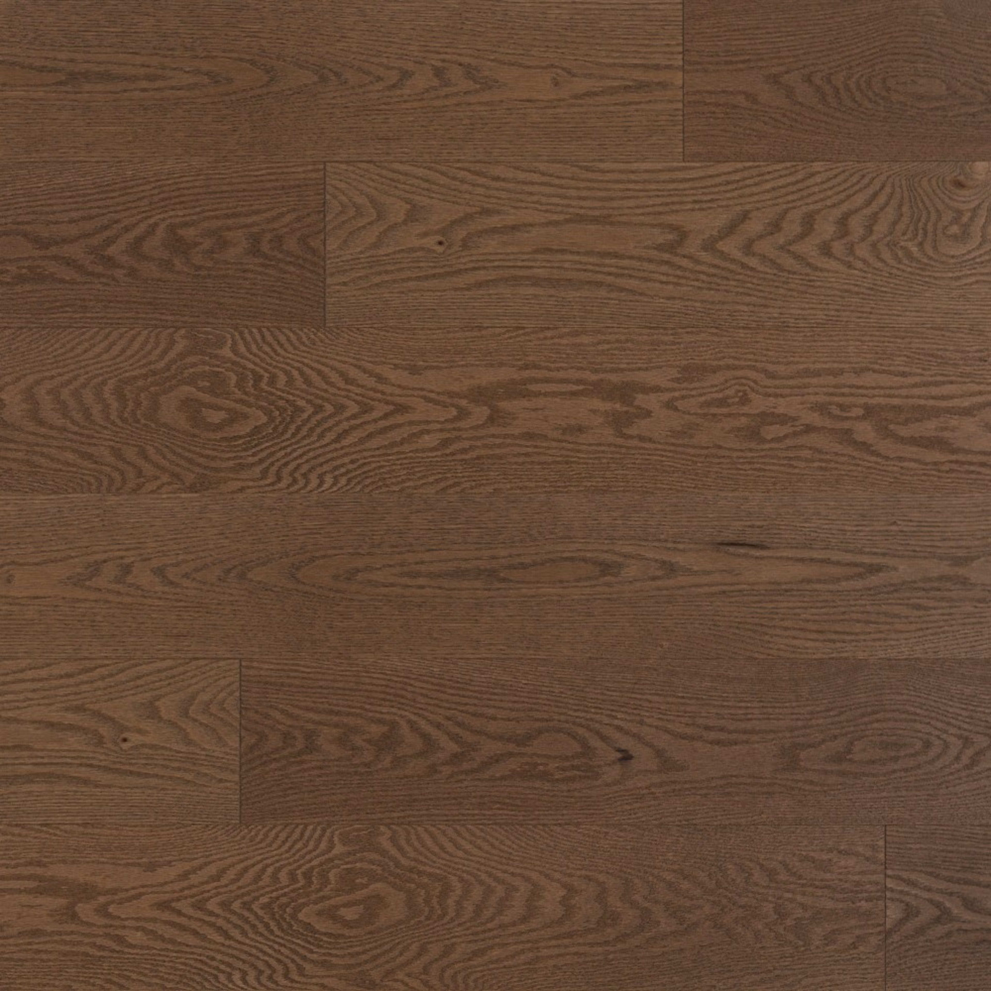 Admiration Engineered - Red Oak in Savanna - 3 1/4" Brushed Hardwood
