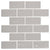 Regina in Light Gray Mosaic Brick-Joint Tile