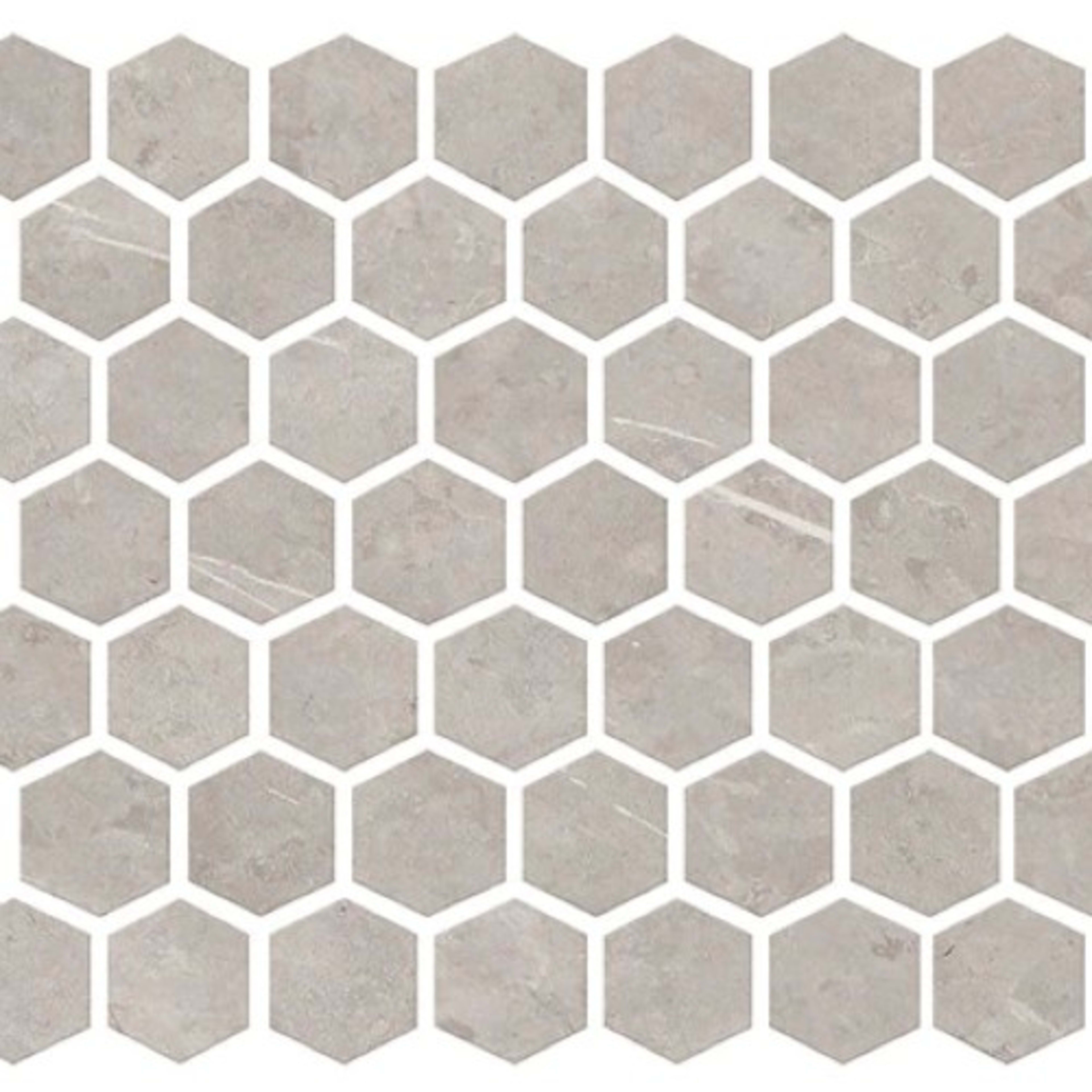 Core Fundamentals - Prime in Stamina Grey Hexagon Tile