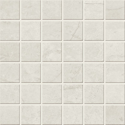 Chadwick in White Mosaic Tile