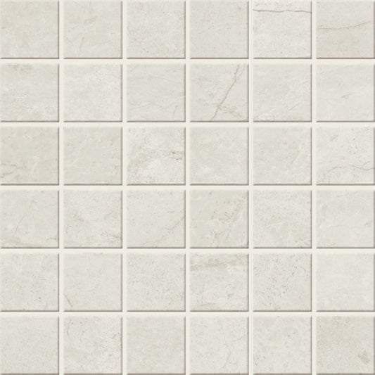 Chadwick in White Mosaic Tile