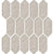 Regina in Sand Mosaic Picket Tile