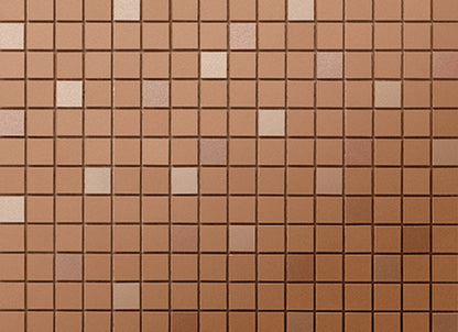 Spectrum in Orange Mosaic 1x1