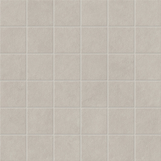 Spectrum in Light Grey Mosaic 2x2 Tile