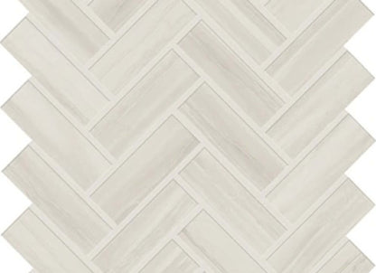Core Fundamentals - Prime in White 1"x3" Herringbone