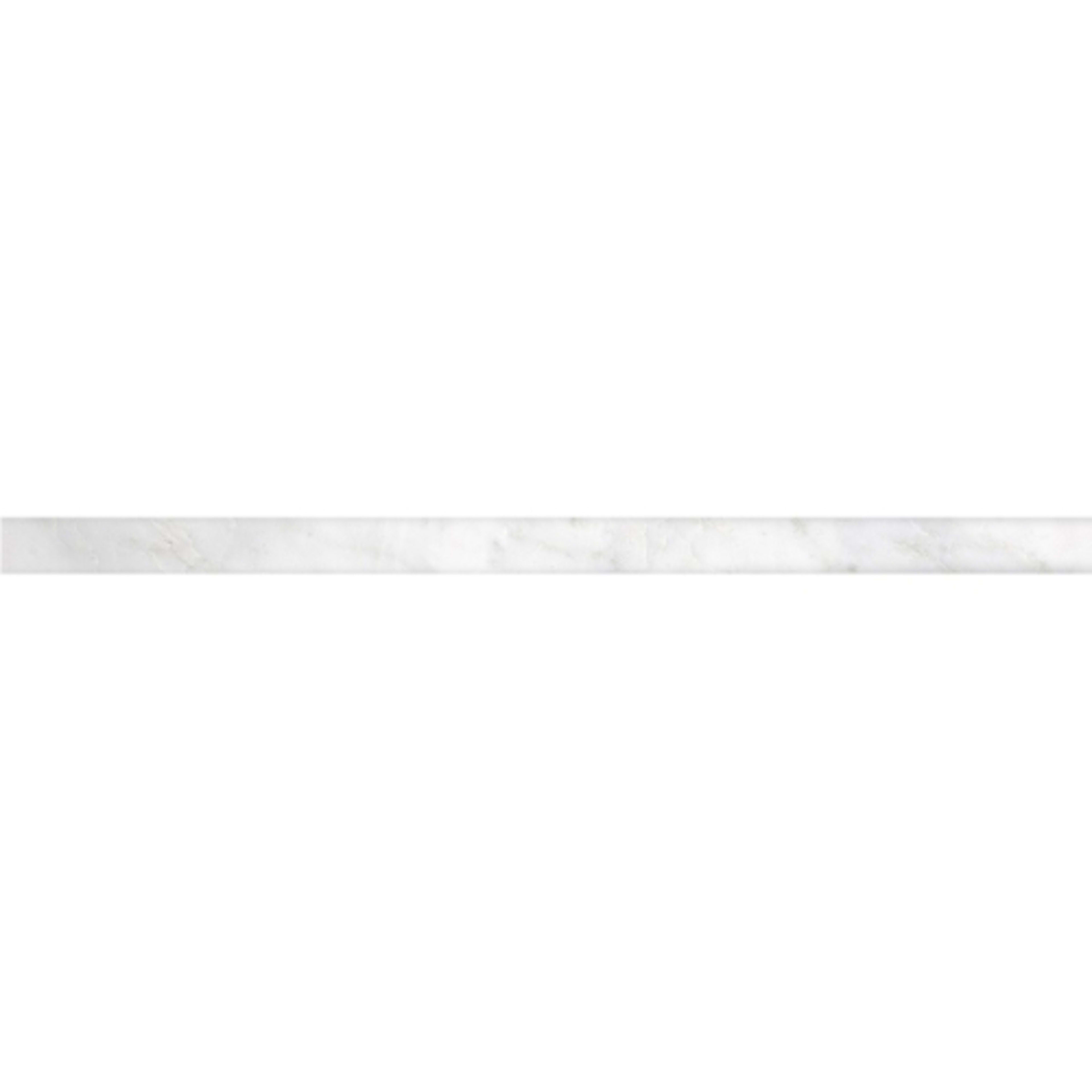 Marble Winter Frost in Winter Frost - 1/2"x12" Mini Cigaro Natural Stone